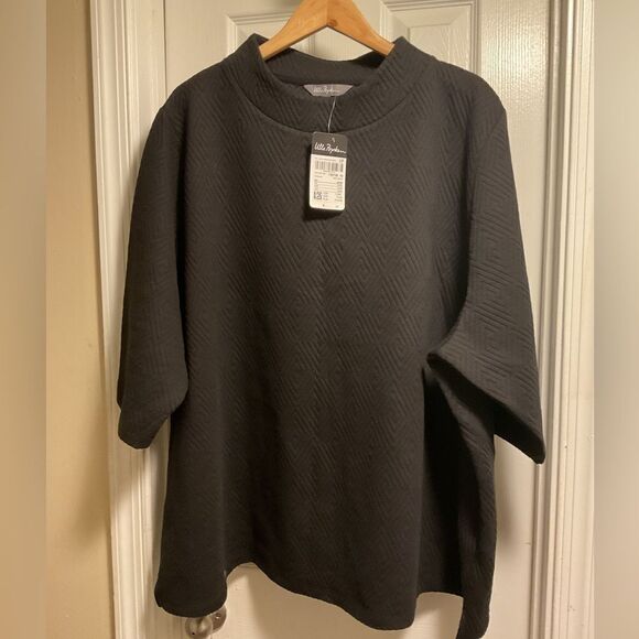 Ulla Popken Tops - NWT Ulla Popken black top sz.US 28/30 Eur 58/60